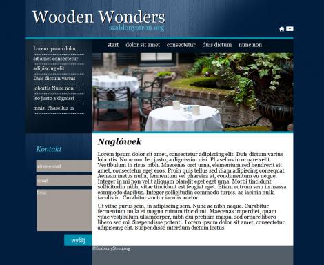 Wooden Wonders Blues
